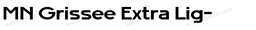MN Grissee Extra Lig字体转换